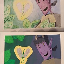 Mi Proyecto del curso: Técnicas de ilustración con acuarela y gouache. Traditional illustration project by miroirobsidian - 05.04.2021