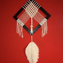 Mi Proyecto del curso: Introducción al tapiz de macramé. Un progetto di Artigianato, Interior Design, Fiber Art e Macramè di valentinabgrasso - 05.05.2021
