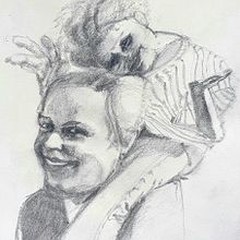 My project in Realistic Portrait with Graphite Pencil course. Traditional illustration, Fine Arts, Sketching, Pencil Drawing, Drawing, Portrait Drawing, Realistic Drawing, Artistic Drawing, and Figure Drawing project by Didier Van Impe - 05.05.2021