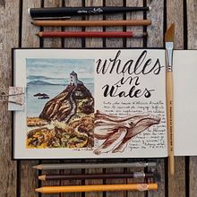 Mon projet du cours : Carnet de voyage à l’aquarelle. Watercolor Painting, and Sketchbook project by Maud Chabod - 05.07.2021