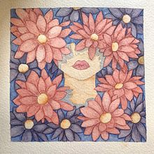 Mi Proyecto del curso: Técnicas de acuarela en negativo para ilustración botánica. Un progetto di Pittura ad acquerello di Adriana R LEst - 06.05.2021