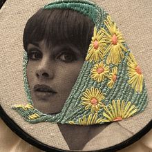 Mi Proyecto del curso: Bordado en fotografías sobre tela. Embroider, Photograph, Collage, Paper Craft, Printing, and DIY project by Evelyn Tapia Martínez - 05.02.2021