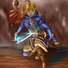 Mi Proyecto del curso: Pintura digital para personajes en Procreate. Concept Art, Creativit, and Character Design project by Erick Prieto - 05.06.2021