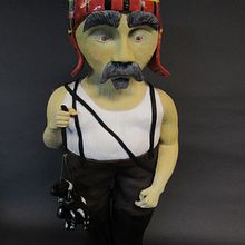 Magpie Hunter- Ceramic . % Julie Ogier tarafından hazırlanan Seramikler projesi - 05.06.2021