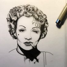 My project in Blackwork Tattoo Design course. Un progetto di Illustrazione tradizionale di Claudi Le - 06.05.2021