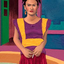Retrato_Frida . % Arthur Santos Avelino tarafından hazırlanan Dijital Çizim projesi - 05.06.2021