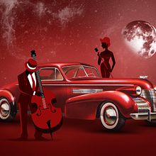 Red Jazzy Mood. Un proyecto de Diseño gráfico de Alexander Nikolov - 06.05.2021