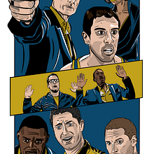My project in Vector Illustration for Film course. Un projet de Illustration traditionnelle et Illustration numérique de Diana Poell - 07.05.2021