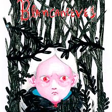 Blancanieves. Mi Proyecto del curso: Introducción a la ilustración infantil. Een project van Collage,  Tekening, Traditionele illustratie,  Illustratie met inkt y Kinderillustratie van Gonzalo Agüero - 07.05.2021