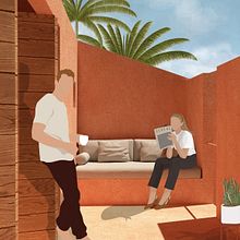 Mi Proyecto del curso: Representación gráfica de proyectos arquitectónicos. Design, Traditional illustration, Architecture, Digital Architecture, and Architectural Illustration project by Ysabella Nuñez Zamora - 05.03.2021