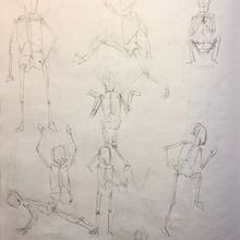 Mi Proyecto del curso: Dibujo anatómico para principiantes. Un projet de Dessin anatomique de Jonás Castillo - 08.05.2021