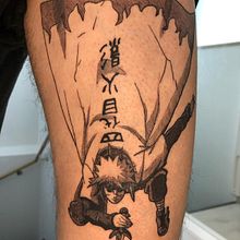 Mi projecto final | NAMIKAZE MINATO. Un progetto di Design di tatuaggi di Benjamin retamal - 08.05.2021