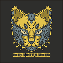 Meta Cat. Digital Illustration project by taufiqon - 05.08.2021