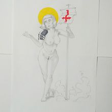 Mi Proyecto del curso: Introducción al dibujo artístico de la figura humana. Figure Drawing, Artistic Drawing, and Traditional illustration project by gordillo231 - 05.08.2021