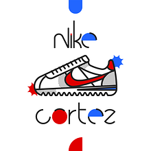 Nike Cortez. Un projet de Illustration traditionnelle, Illustration numérique et Illustration vectorielle de María Martell - 04.02.2021
