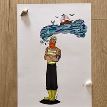 Mi Proyecto del curso: El arte del sketching: transforma tus bocetos en arte. Projekt z dziedziny  R, sunek, Trad, c, jna ilustracja, R, sunek ołówkiem i Sketchbook użytkownika Inés Coejo - 09.05.2021