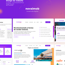 UI Design Project - Novaimob Digital. UX / UI, and Web Design project by diegocuruma - 12.31.2020
