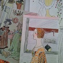 100 Days Project sobre Historia del Arte. Un progetto di Illustrazione tradizionale di Montse Puig - 09.05.2021