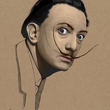 Universo Dalí.. Digital Illustration project by ANDRES RUIZ JAEN - 05.09.2021