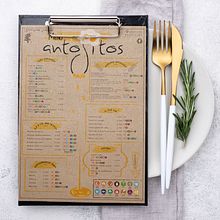 Cartas para restaurantes Ein Projekt aus dem Bereich Grafikdesign von Rocío Núñez Arias - 09.05.2021
