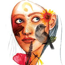 My project in Illustrated Portrait in Watercolor course. Traditional illustration, Fine Arts, Painting, Drawing, Watercolor Painting, Portrait Drawing, and Artistic Drawing project by Katerina Klikova - 05.09.2021