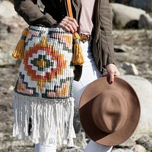 Mapuche Bag. Arts, and Crafts project by Sara Moreno - 05.10.2021