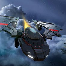 Nave sci-fi en 3D (Rojo) Ein Projekt aus dem Bereich Design, 3D und Digitales Design von Israel Rojo - 10.05.2021