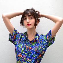Camisa Flora - Kitsuné Indumentaria. Un proyecto de Diseño y Costura de Rocío Eme - 10.05.2021