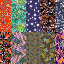 flowers in mixed media. Un projet de Création de motifs, Dessin au cra, on , et Esquisse  de alicedevries59 - 10.05.2021
