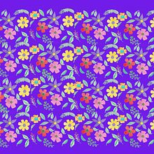 Mi Proyecto del curso: Estampados florales en acuarela con colores vibrantes. Traditional illustration, Pattern Design, Watercolor Painting, and Botanical Illustration project by mercecarr - 05.10.2021