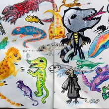 My project in Illustration Techniques to Unlock your Creativity course . % Nelli Hissant tarafından hazırlanan Geleneksel illüstras, Ve on projesi - 05.08.2021