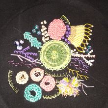 Mi Proyecto del curso: Técnicas avanzadas de bordado: puntadas y composiciones con volumen. Un proyecto de Bordado de Maria Osorio - 10.05.2021