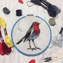 Mi Proyecto del curso: Pintar con hilo: técnicas de ilustración textil. Een project van Traditionele illustratie,  Reclame,  Ontwerp, Fotografie,  Beeldende kunst y Grafisch ontwerp van lorena_nino - 11.05.2021