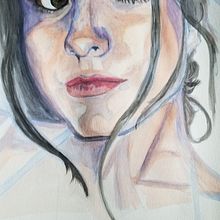 My project in Artistic Portrait with Watercolors course. Traditional illustration project by barb_lambert - 05.08.2021
