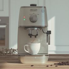 De'Longhi ECI 341 - Pure White. Un projet de Conception d'éclairage, Conception de produits , et 3D de Freddy Guerra - 19.12.2020