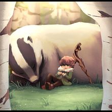 Druida . Un proyecto de Ilustración tradicional, Ilustración digital y Dibujo digital de Maybeth Nieblas - 03.03.2021