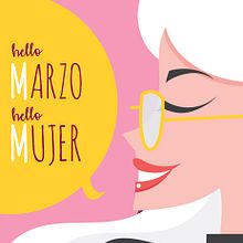 CLIENTE: EL CAJÓN DE LA MESILLA. Campaña 2020 "Marzo con M de Mujer". Productos de higiene intima.. Traditional illustration, Design, Advertising, Design Management, Graphic Design, Marketing, T, pograph, Social Media, Vector Illustration, Creativit, Poster Design, and Concept Art project by Rebeca Márquez - 03.01.2020