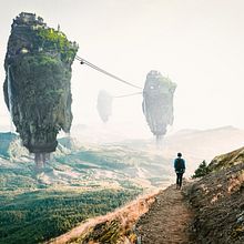 My project in Photomontage in Photoshop: Create a Futuristic Universe course Ein Projekt aus dem Bereich Matte Painting von Vikas Kumar - 09.05.2021