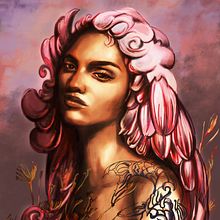 My project in Digital Fantasy Portraits with Photoshop course. Un progetto di Illustrazione tradizionale e Belle arti di lily - 08.05.2021