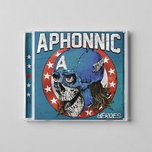 Aphonnic - Héroes . Traditional illustration, Design, Packaging, Graphic Design, Digital Illustration, Music, Product Design, and Audiovisual Production project by Ion Benítez - 10.10.2013
