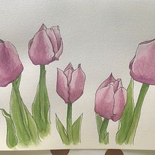 Mein Kursprojekt: Botanisches Zeichenheft: ein meditativer Ansatz. Un progetto di Pittura ad acquerello di Anne - 12.05.2021