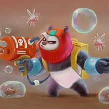 Urso - Projeto final do curso. Traditional illustration project by cmanoel22 - 05.12.2021