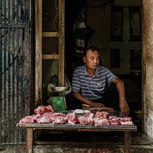 Mercado en Hanoi, Vietnam. Photograph, Digital Photograph, Food Photograph, Documentar, Photograph, and Outdoor Photograph project by Luis Ribelles - 05.12.2021