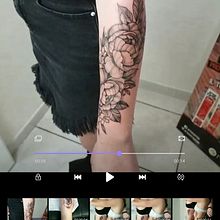 Il mio progetto del corso: Tatuaggio botanico con puntinismo . Ilustrație tradițională, Design tatuaj & Ilustrație botanică de Lucia Losciale - 05.13.2021