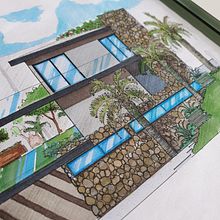 Projeto MS na cidade de Jundiaí em São Paulo  Ein Projekt aus dem Bereich Architektur, L, schaftsbau, Zeichnung, Traditionelle Illustration und Botanische Illustration von Marcelo Marttins - 10.04.2021