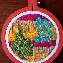 Mi Proyecto del curso: Introducción al bordado botánico. Embroider project by Lud - 05.12.2021