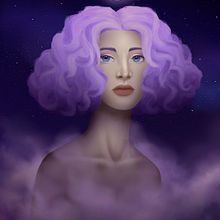 Mi Proyecto del curso: Retratos digitales de fantasía con Photoshop. Traditional illustration, Drawing, Digital Illustration, Portrait Drawing, Digital Drawing, and Digital Painting project by Monse Leiton - 05.12.2021
