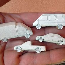 Autitos de yeso para maquetas Ein Projekt aus dem Bereich Architektur von Luis Penfold - MQT maquetas - 14.05.2021