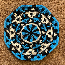 Mi Proyecto del curso: Tapestry circular: Diseño Precolombino. Accessor, Design, Pattern Design, Fiber Arts, and DIY project by Tatiana Plazas T - 05.12.2021