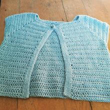 Mi Proyecto del curso:  Top-down: prendas a crochet de una sola pieza. Un projet de Stylisme, Art textile, DIY , et Crochet de Barbara Scavarda - 14.05.2021